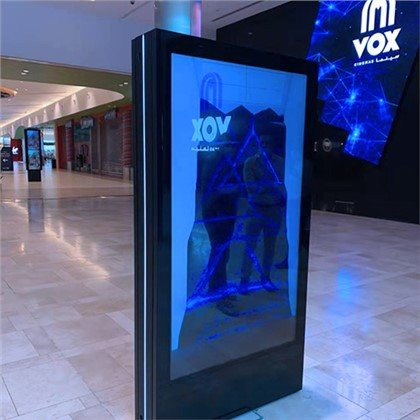 Exhibición del cartel del LED