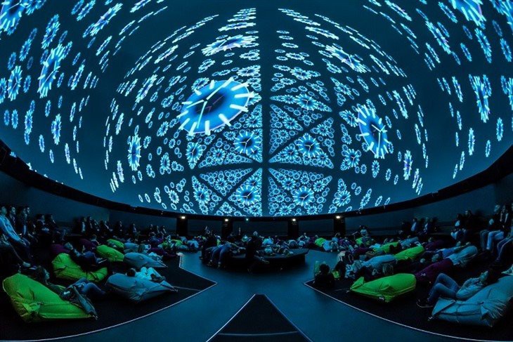 Pantalla LED de cúpula interior