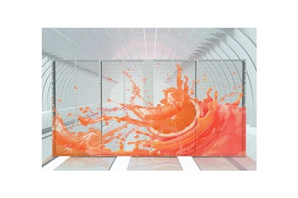 Pantalla LED transparente holográfica