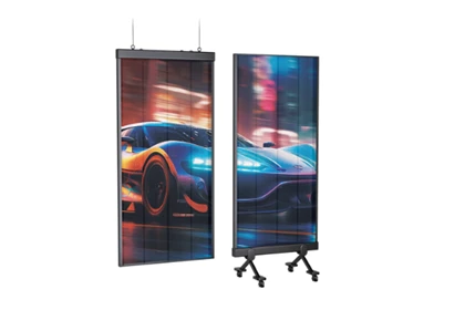 Pantalla LED transparente basada en gabinete- vs. Pantalla LED transparente sin marco: ¿cuál debería elegir?